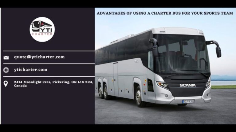 Advantages of Using a Charter Bus for Your Sports Team