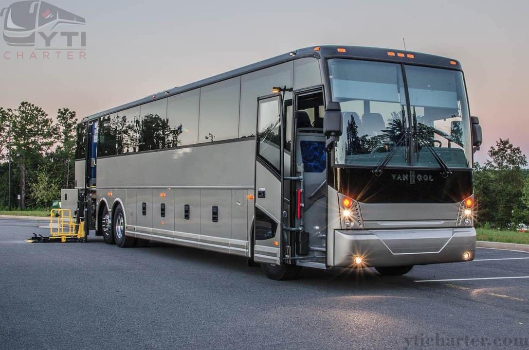 Yti charter offers luxury tour buses